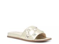Dolleen Slide Sandal Gold Metallic view