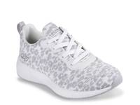 BOBS Sport Squad Mighty Cat Sneaker - Women's Black/White Leopard Print view