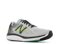 Fresh Foam 680 v7 Running Shoe - Men's Grey/Black/Yellow view