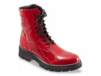 Rage Combat Boot Red Patent view