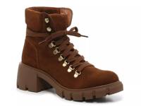 Hint Platform Bootie Dark Brown view