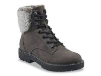 Livia 3 Combat Boot Beige view