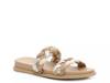Grasa Sandal Beige/Silver Metallic/Cream Synthetic view