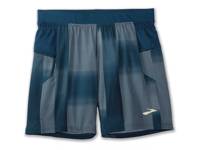 Sherpa 7" 2-in-1 Men's Shorts Dark Blue/Off White view