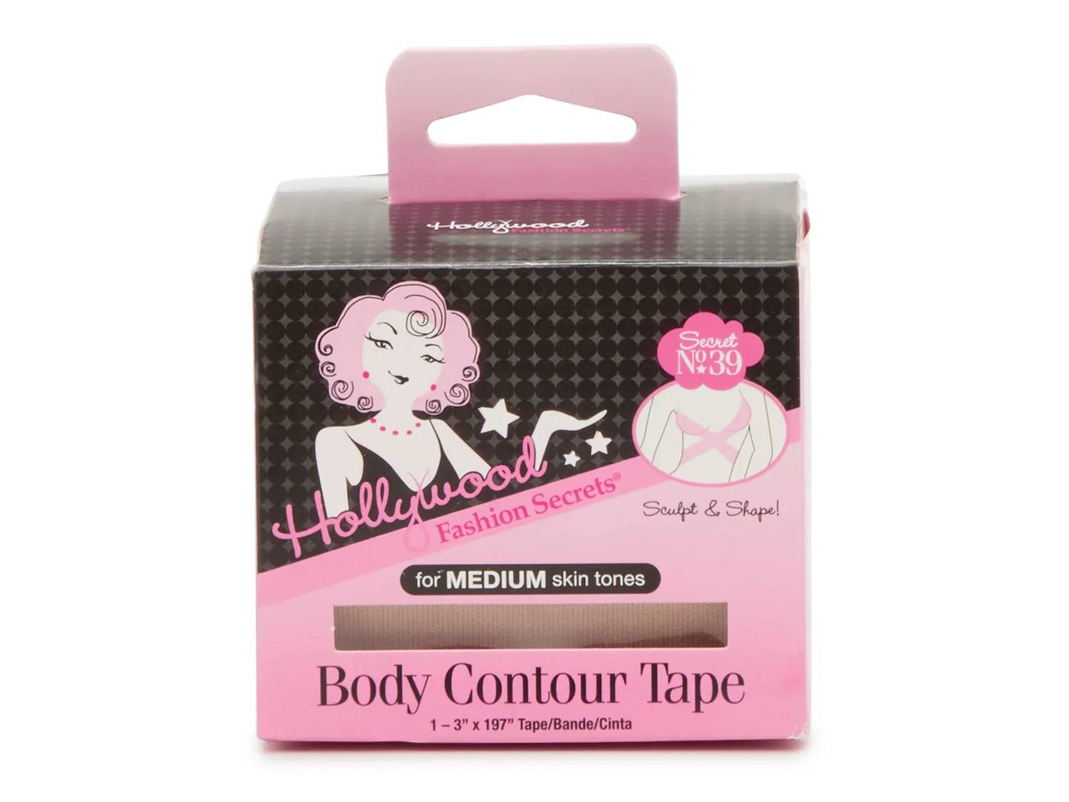 Medium Skin Tone Body Contour Tape