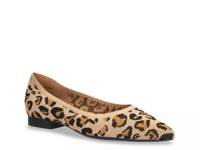 Mireya Flat Brown Leopard Print view