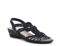 Ryla Wedge Sandal Navy view