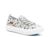 Clay Platform Sneaker Off White/Black Floral Print view
