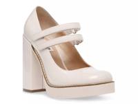 Twice Platform Pump White view