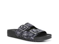 Fifer Sandal Black Paisley Print view