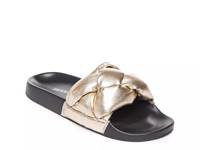Rylee Slide Sandal Gold Metallic view
