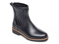 Zora Quilted Rain Boot Black view