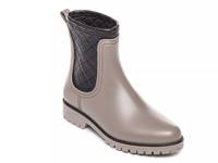 Zora Quilted Rain Boot Grey view