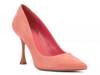 Cadie Pump Coral Suede view