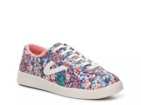 Nylite Sneaker - Women's White/Navy/Pink Floral view