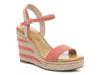 Gwennan Espadrille Wedge Sandal Peach view