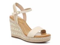 Gwennan Espadrille Wedge Sandal Beige/Gold Metallic view