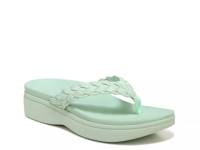 Sunrise Kenji Platform Sandal Dark Green view