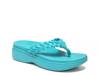 Sunrise Kenji Platform Sandal Turquoise view