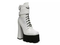 Stomper Combat Boot White view