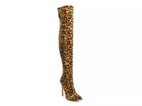 Pokey Over-the-Knee Boot Natural Leopard Print view