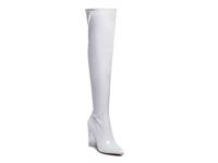 Noire Over-the-Knee Boot White view