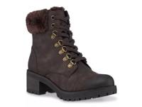 Joan Combat Bootie Dark Brown view