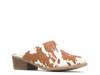 Sienna Mule Tan Animal Print Calf Hair view