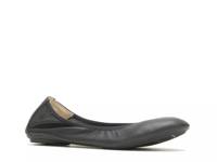 Chaste Ballet Flat Black Leather view