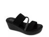 Nadene Wedge Sandal Black view