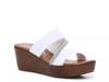 Nadene Wedge Sandal Off White view