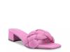 Calvie Slide Sandal Dark Pink view