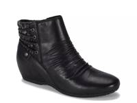 Peanut Wedge Bootie Black view