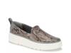 Nevin Platform Slip-On Taupe/Grey Snake Print view