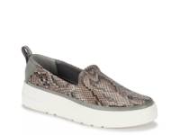 Nevin Platform Slip-On Taupe/Grey Snake Print view