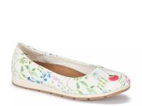 Prim Flat White Floral Print view