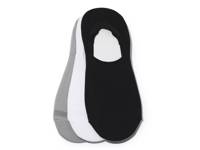 Solid Men's No Show Liners - 3 Pack Multicolor view