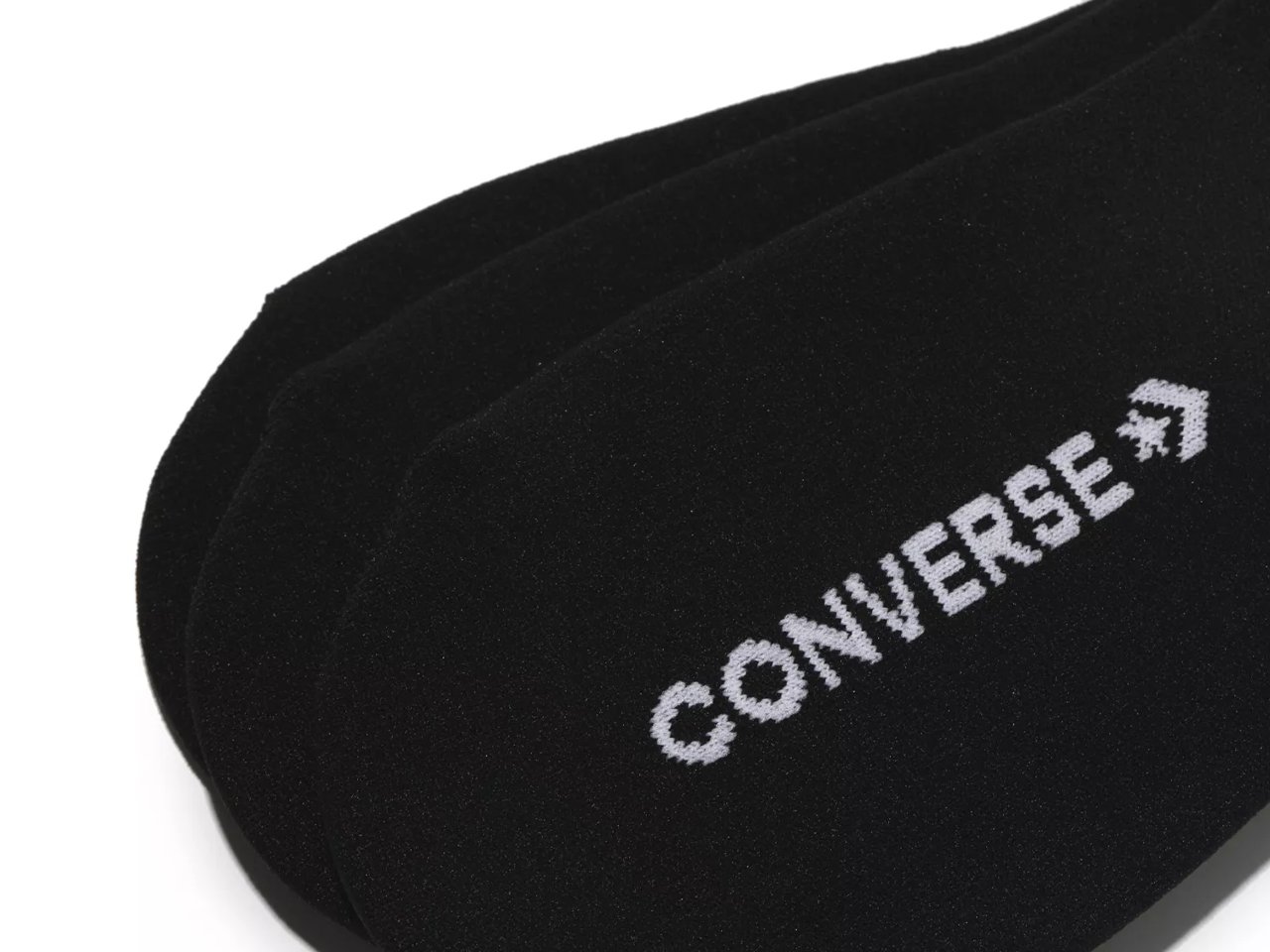 Solid Men's No Show Liners - 3 Pack