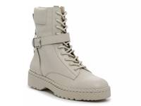 Helina Combat Boot Stone Grey view