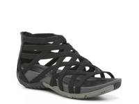 Samina Gladiator Sandal Black view