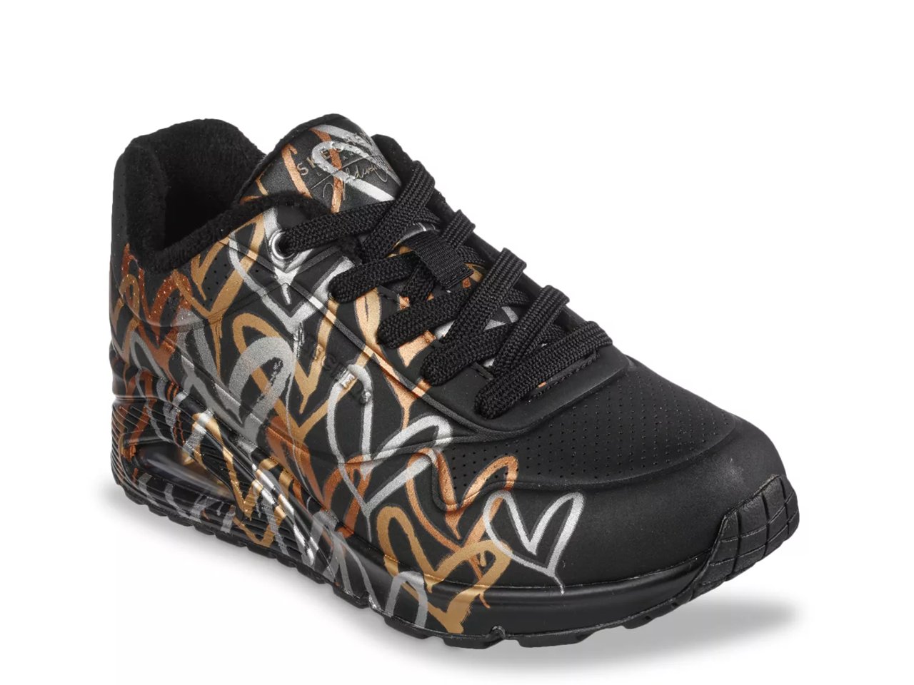 JGoldcrown Uno Metallic Love Sneaker