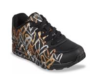 JGoldcrown Uno Metallic Love Sneaker Black/Metallic view