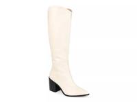 Daria Extra Wide Calf Boot Off White view