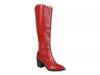 Daria Extra Wide Calf Boot Red view