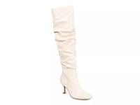 Kindy Extra Wide Calf Boot Off White view