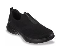 GOwalk 6 Wide Slip-On Sneaker - Men's Black view