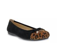 Sloop Ballet Flat Black/Leopard Print view