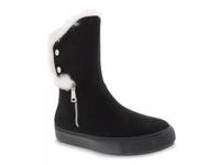 Furry Snow Boot - Women's Black view