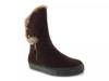 Furry Snow Boot Dark Brown view