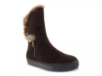 Furry Snow Boot - Women's Dark Brown view